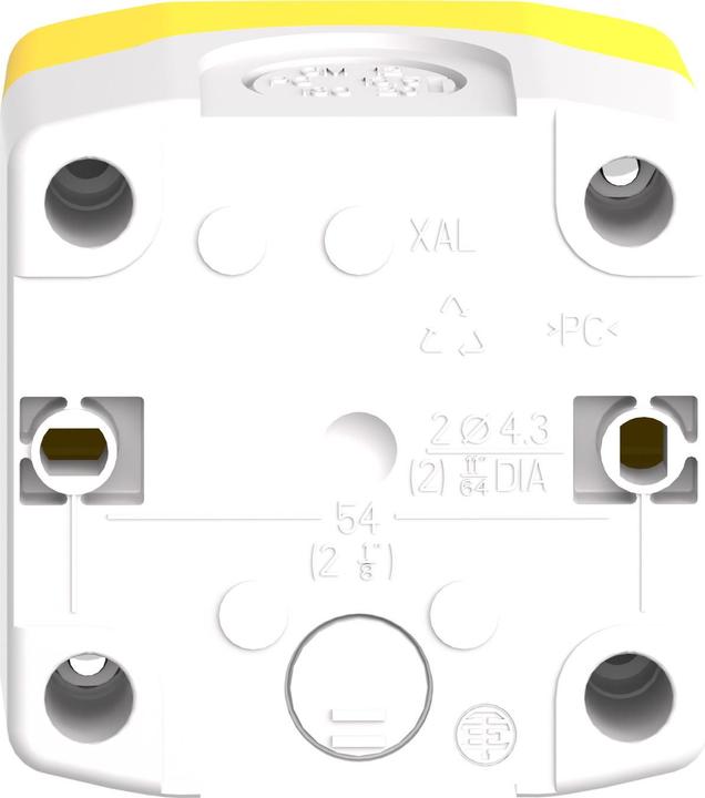 Actual product image Schneider Electric Illuminated emergency stop/emergency stop in housing