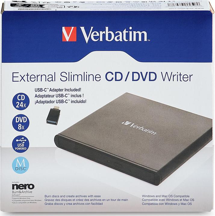 Productafbeelding Verbatim Slimline (DVD-brander)