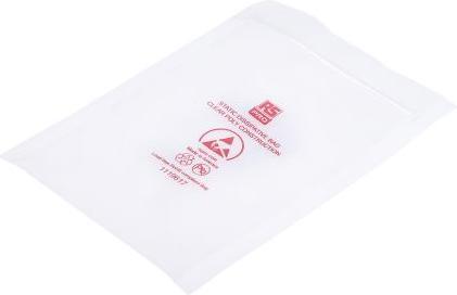 Produktbild Rs Pro Dissipative Clear Zip Bag,100x150mm,100 (100 Stück)