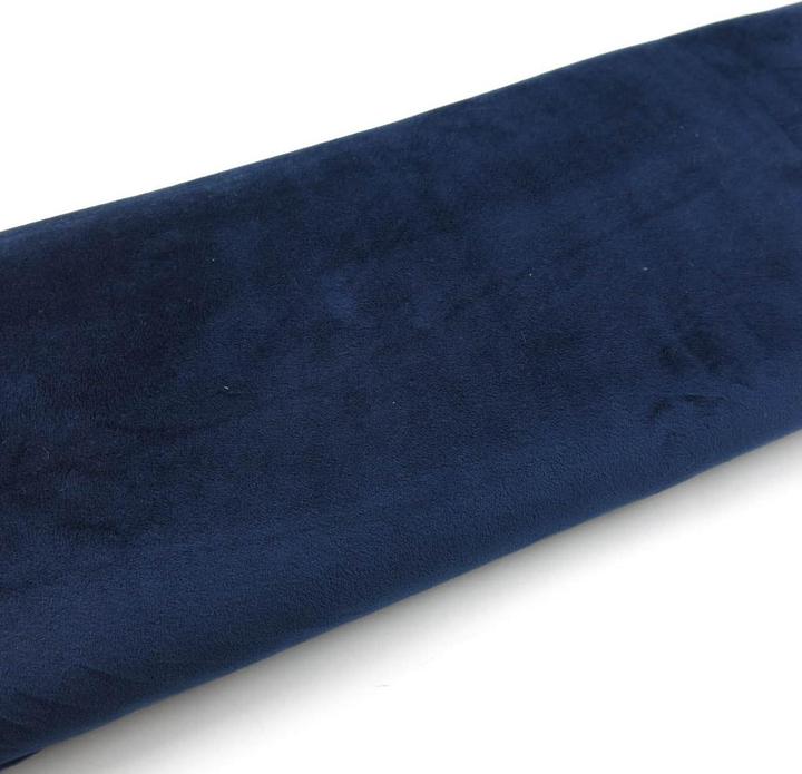 Produktbild Stoffrestposten Nicki Fleece - Nachtblau