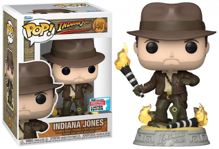 Produktbild Funko Pop! Indiana Jones - Indiana Jones (with Snakes) (Convention Limited Edition) #1401 Bobble-Hea