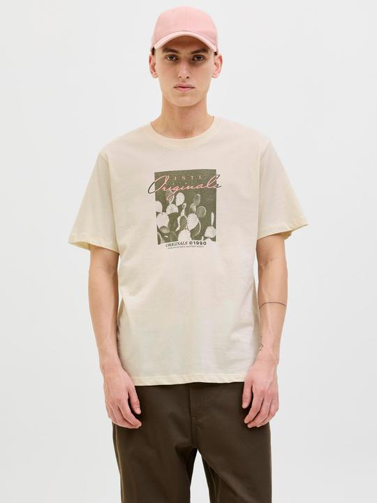 Actual product image Jack & Jones Gedruckt Rundhalsausschnitt T-shirt T-shirt (L)