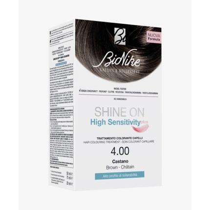 Actual product image BioNike Shine On High Sensitivity Plus 4.00 Brown (4.00 Brown)