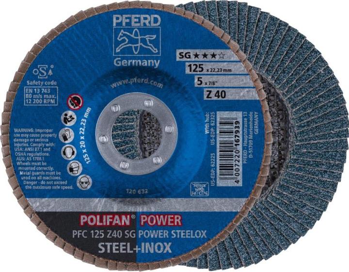 Actual product image Pferd Polifan serrated lock washer (40)