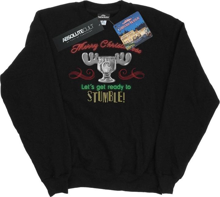 National Lampoon´s Vacation National Lampoon's Christmas Vacation Moose Head Sweatshirt (XXL)