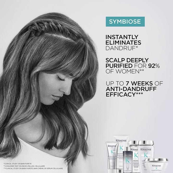 Actual product image Kérastase Symbiose Bain Crème Anti-Pelliculaire (250 ml, Liquid shampoo)