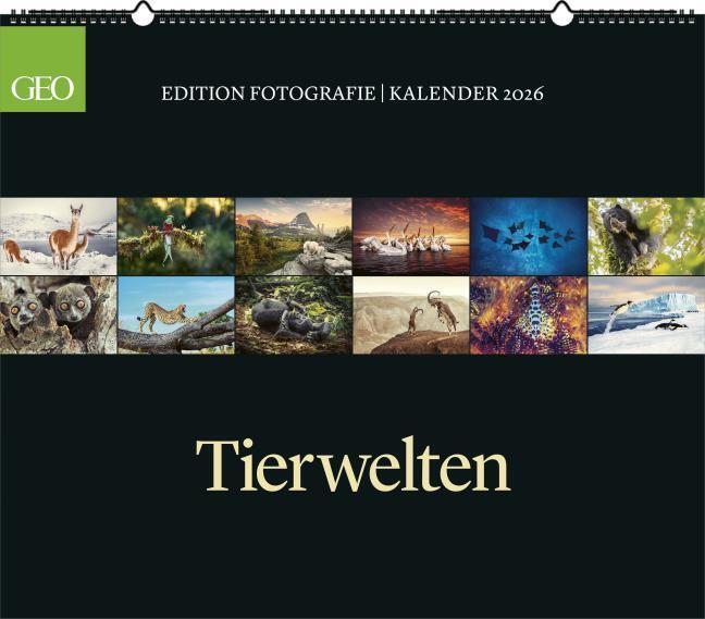 Actual product image Neumann GEO Edition: Tierwelten 2026 - Wand-Kalender - Tier-Kalender - 70x60 (German)