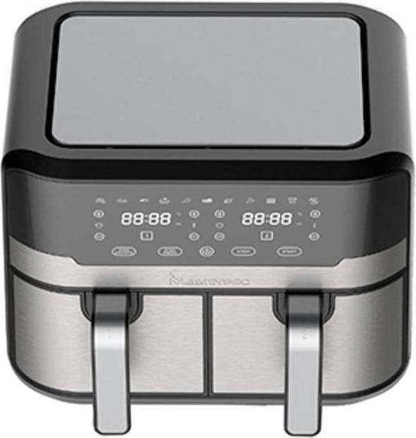 Actual product image MasterPRO Hot air fryer 2400W non-stick coating, cool-touch housing, timer function, with di