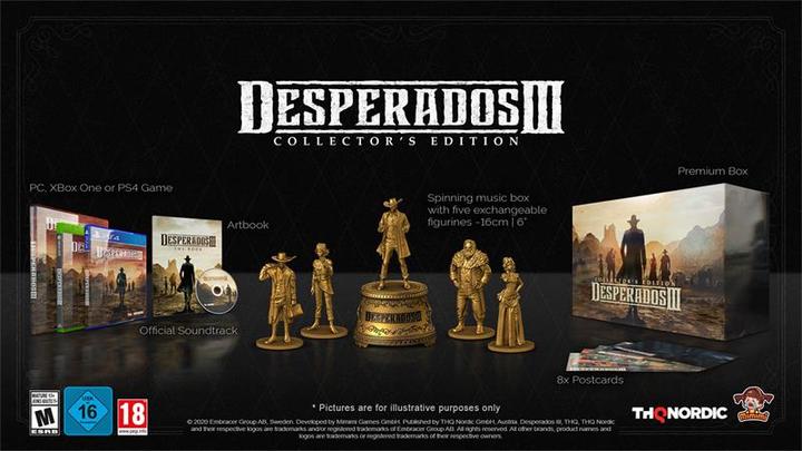 Immagine prodotto THQ Desperados 3 - Edizione da collezione (PS4, Multilingue)