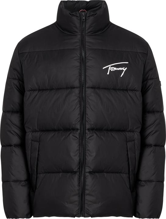 Tommy Hilfiger Tommy Jeans Herren TJM Signature Puffer Gepolsterte Jacken, Black, M (M)