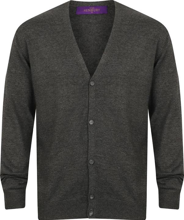 Henbury FeinstrickStrickjacke mit VAusschnitt (L)
