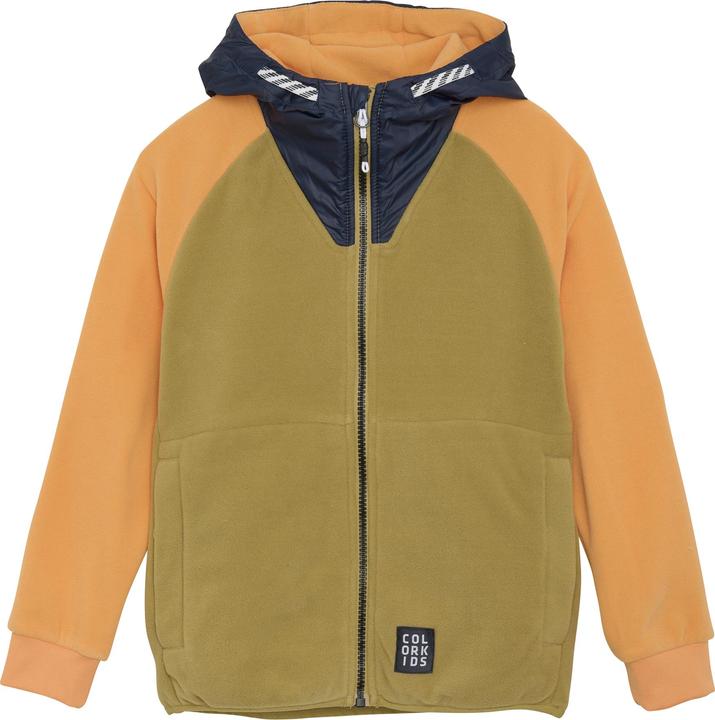 Produktbild Color Kids COFleece Color Jacket - W. Hood 741386 (164)