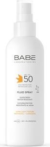 Immagine prodotto Babe Laboratorios Fluid Spray SPF 50 Sunscreen Spray for the Body (Spray solare, SPF 50)