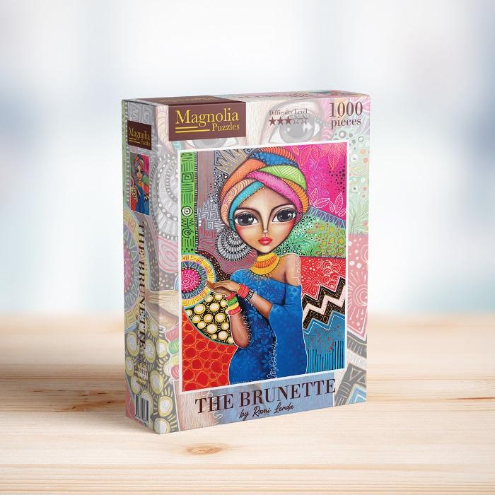 Actual product image Magnolia Puzzle 1000 pieces The Brunette (1000 pieces)