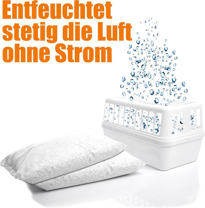 Produktbild BigDean Luftentfeuchter & Luftentfeuchtergranulat (50 m²)