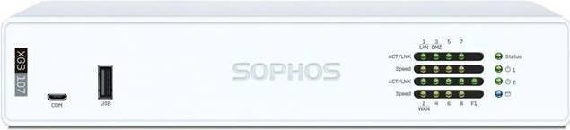 Image du produit Sophos Appliance de sécurité XGS 107