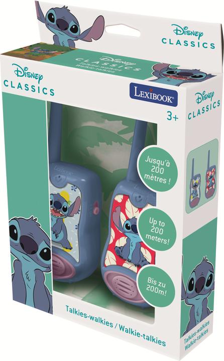Produktbild Lexibook Rettungsdienst Stitch Walkie-Talkies (0.12 km)