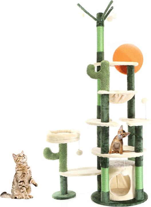 Actual product image Fudajo Cactus design (172 cm, Cactus green and beige)