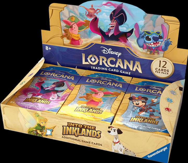 Disney Lorcana Trading Card Game: Set 3- Booster Display mit 24 Booster Packs (Deutsch, Booster Display)