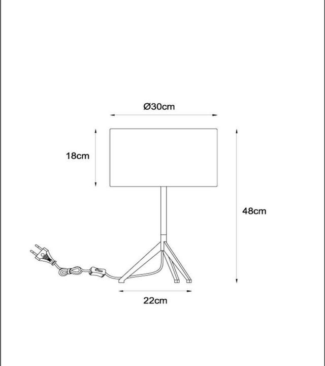 Produktbild Lucide TONDO - Tischlampe - Ø 30 cm - 1xE27 - Mattes Gold / Messing 45590/81/02 (E27)