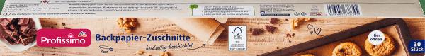 Productafbeelding dm Profissimo Bakpapier blanco's (38 x 42 cm)