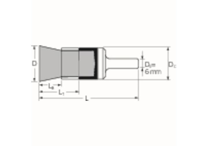 Image du produit Pferd PBUR 1316/6 INOX 0,20 (0,20)