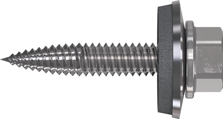Reisser Thin sheet metal screws 6x38mm RP-T2 - Sheet metal screws with seal E16, bi-metal (100 Screws per piece)