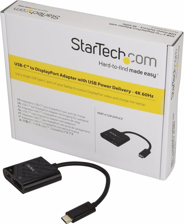 Immagine prodotto StarTech USB C to DisplayPort (DP, USB-C, 5 cm)