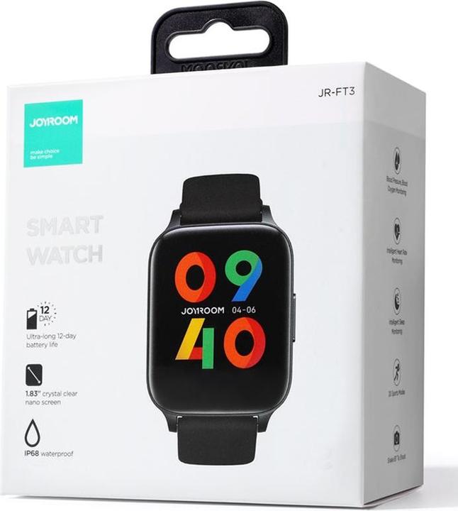 Actual product image Joyroom Fit-Life smartwatch dark gray (JR-FT3)