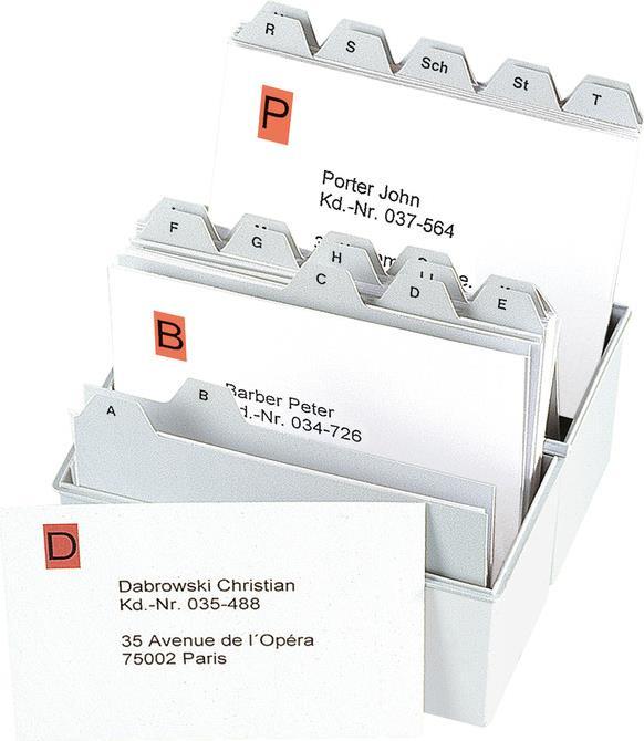 Actual product image Sigel Index cards (A7, 185 g/m², 20 x)