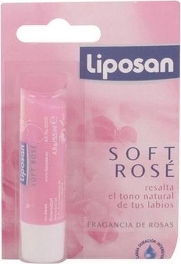 Actual product image Liposan Soft Ros Lip Balm