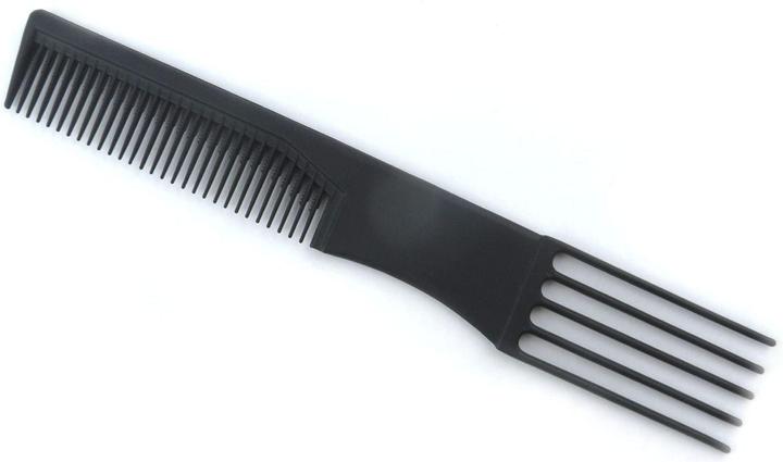 Actual product image Herba Carbon toupee and fork comb