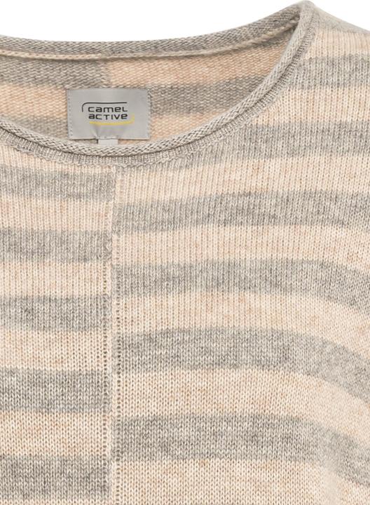 Actual product image Camel Active Knitted jumper with striped pattern (XL)