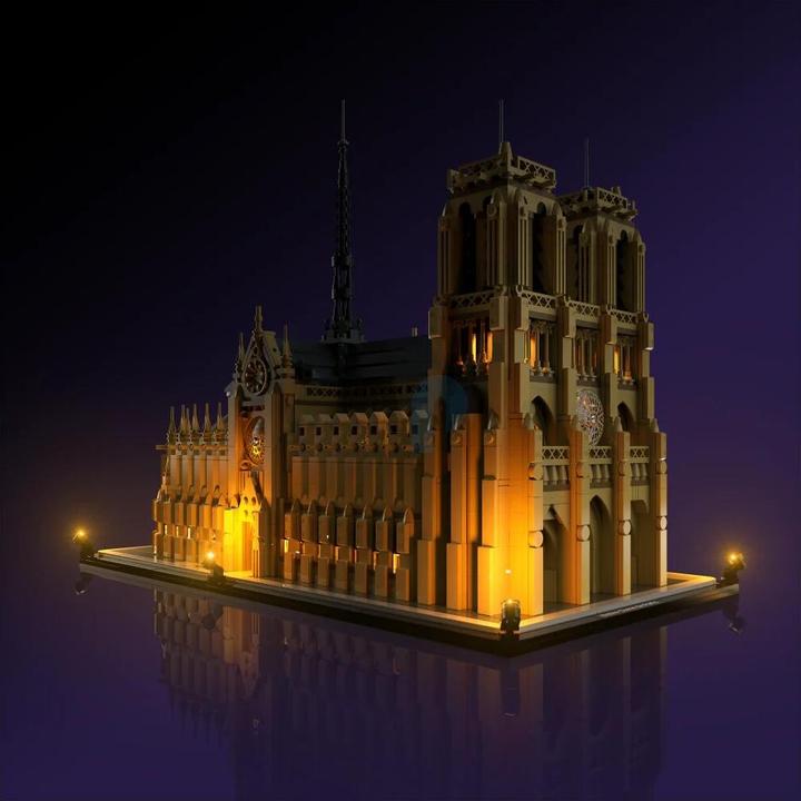 Produktbild Light my bricks LED Licht Set für LEGO 21061 Notre-Dame de Paris