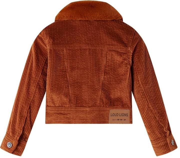 Produktbild VidaXL Kinderjacke Cord Cognac 104,Aussenmaterial: Cord (100 (104)