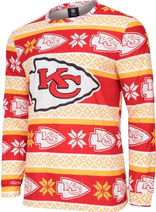 Foco NFL Winter XMAS Pyjama Schlafanzug Kansas City Chiefs - XL (XL)