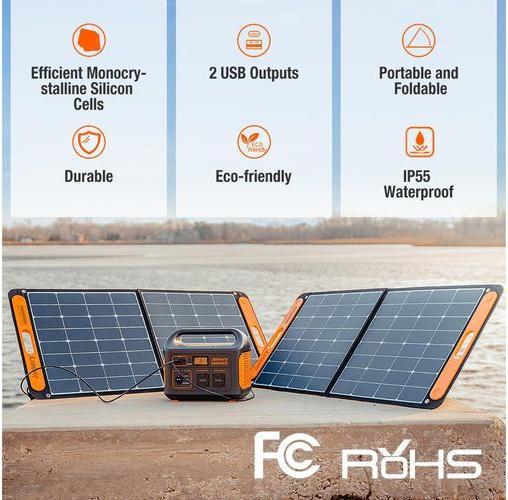 Actual product image Jackery SolarSaga (100 W, 4.69 kg)