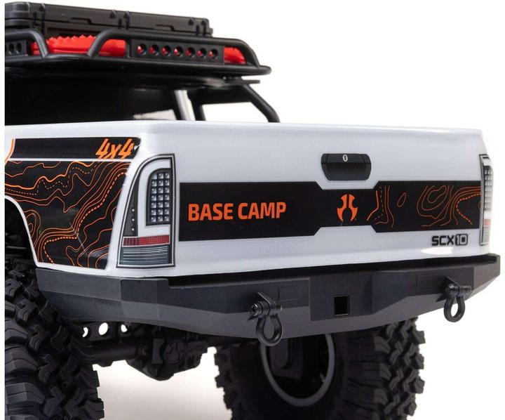 Image du produit Axial Scale Crawler SCX10 III Base Camp ARTR, Blanc (Presque prêt à être conduite)