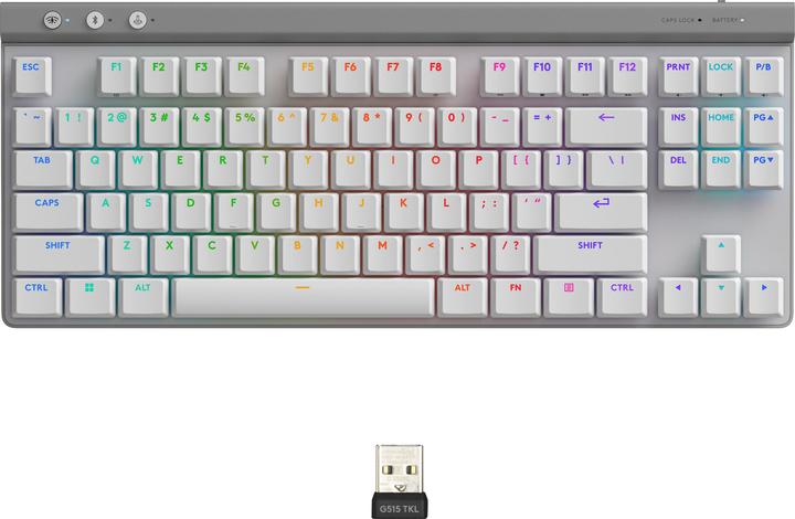 Actual product image Logitech G515 Lightspeed TKL (DE, Wireless, Cable)
