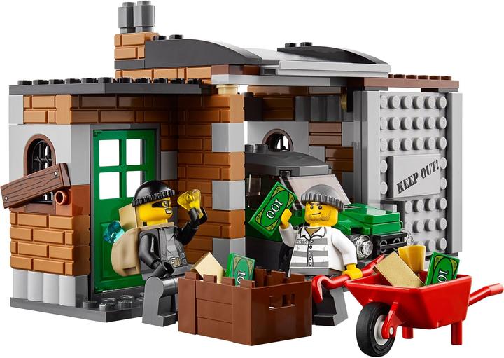 Actual product image LEGO Pursuit with the police helicopter (60046, LEGO City)