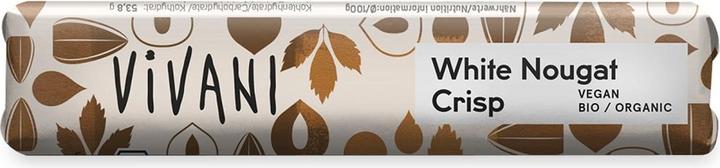 Produktbild Vivani White Nougat Crisp Rice Choc Riegel Bio (35 g)