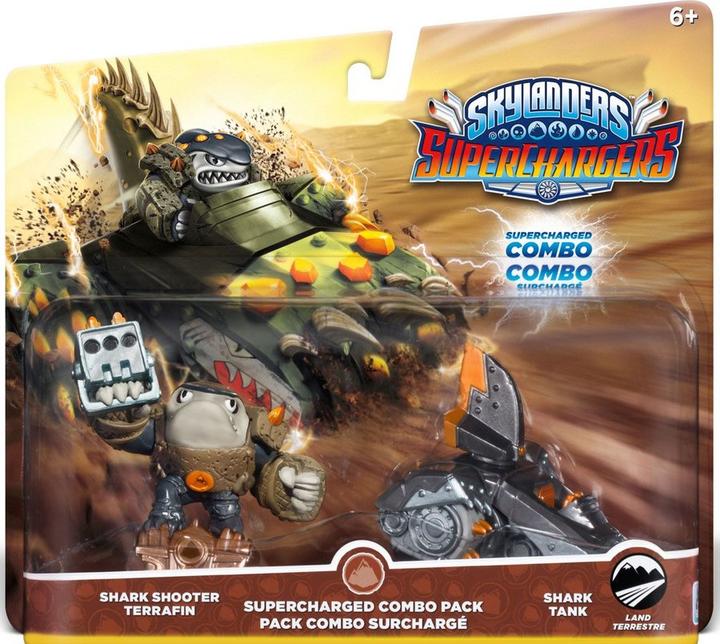 Produktbild Activision Skylanders SuperChargers: Dual Pack Shark Shooter Terrafin + Shark Tank