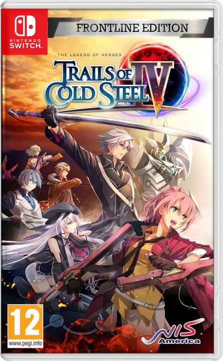 Actual product image NIS The Legend of Heroes: Trails of Cold Steel IV (Frontline Edition) (Switch, Switch Lite, Switch OLED)