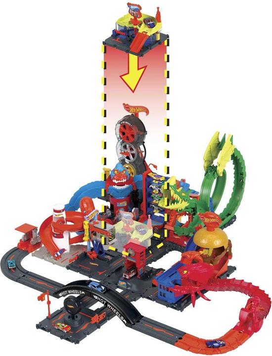 Image du produit Hot Wheels Downtown Car Wash Speed Clean