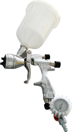 Actual product image Elmag - Professional paint spray gun low-mist, GENESIS HTE H2O, set, 1.9 mm nozzle set