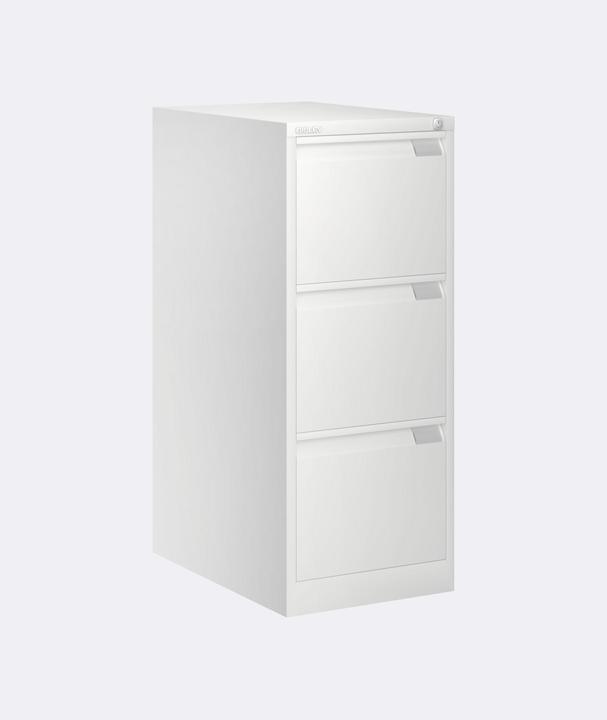 Immagine prodotto Bisley Cartella sospesa a vassoio singolo con 3 cassetti (62 x 41,5 x 101,5 cm)