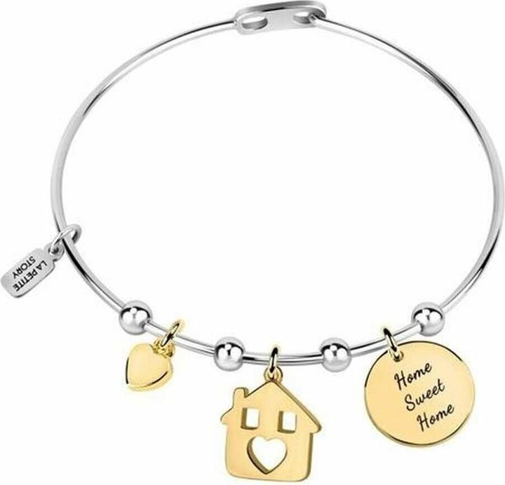 Produktbild La Petite Story Stylish bracelet with gold plated pendants LPS05ASF03 (Messing)