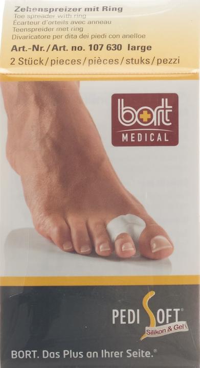 Immagine prodotto Bort Medical Pedi Soft divaricatore di dita con Rin lare (Separatori di dita dei piedi)