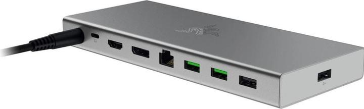 Actual product image Razer NB Acc Dock USB-C 4 Mercury (RC21-02280200-R3EK) (USB-C, 14 Ports)