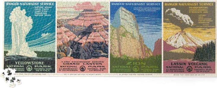 Produktbild Panoramapuzzle Nationalparks 1000 Teile (1000 Teile)